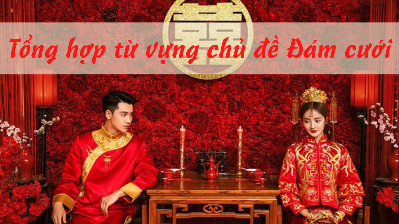 Tong hop tu vung chu de Dam cuoi