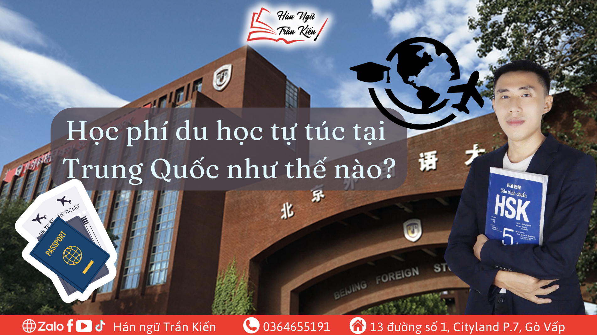 Học phí du học tự túc tại Trung Quốc như thế nào?