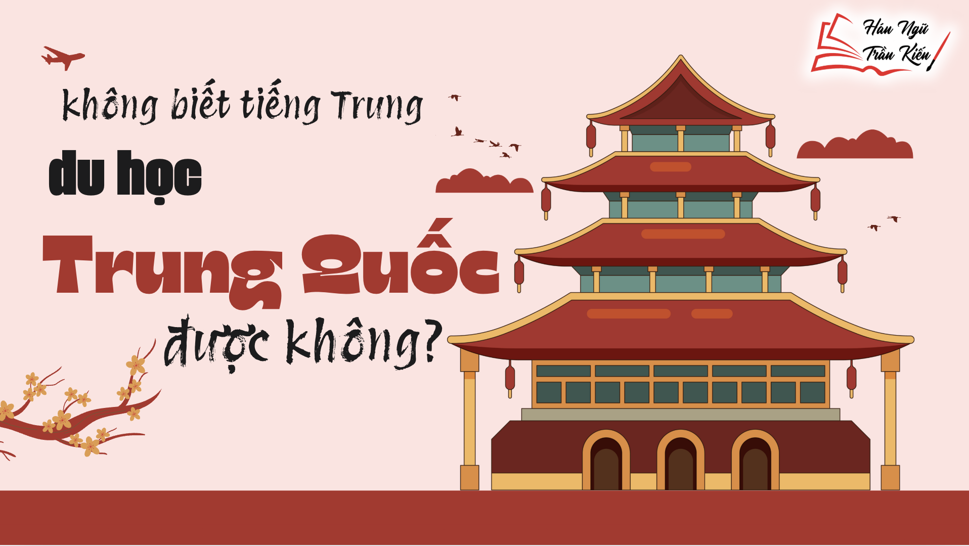Không biết tiếng Trung có du học Trung Quốc được không?
