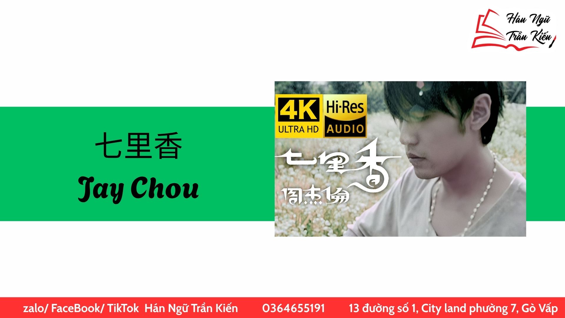 Học tiếng Trung qua 5 bài hát nổi tiếng của Châu Kiệt Luân Jay Chou