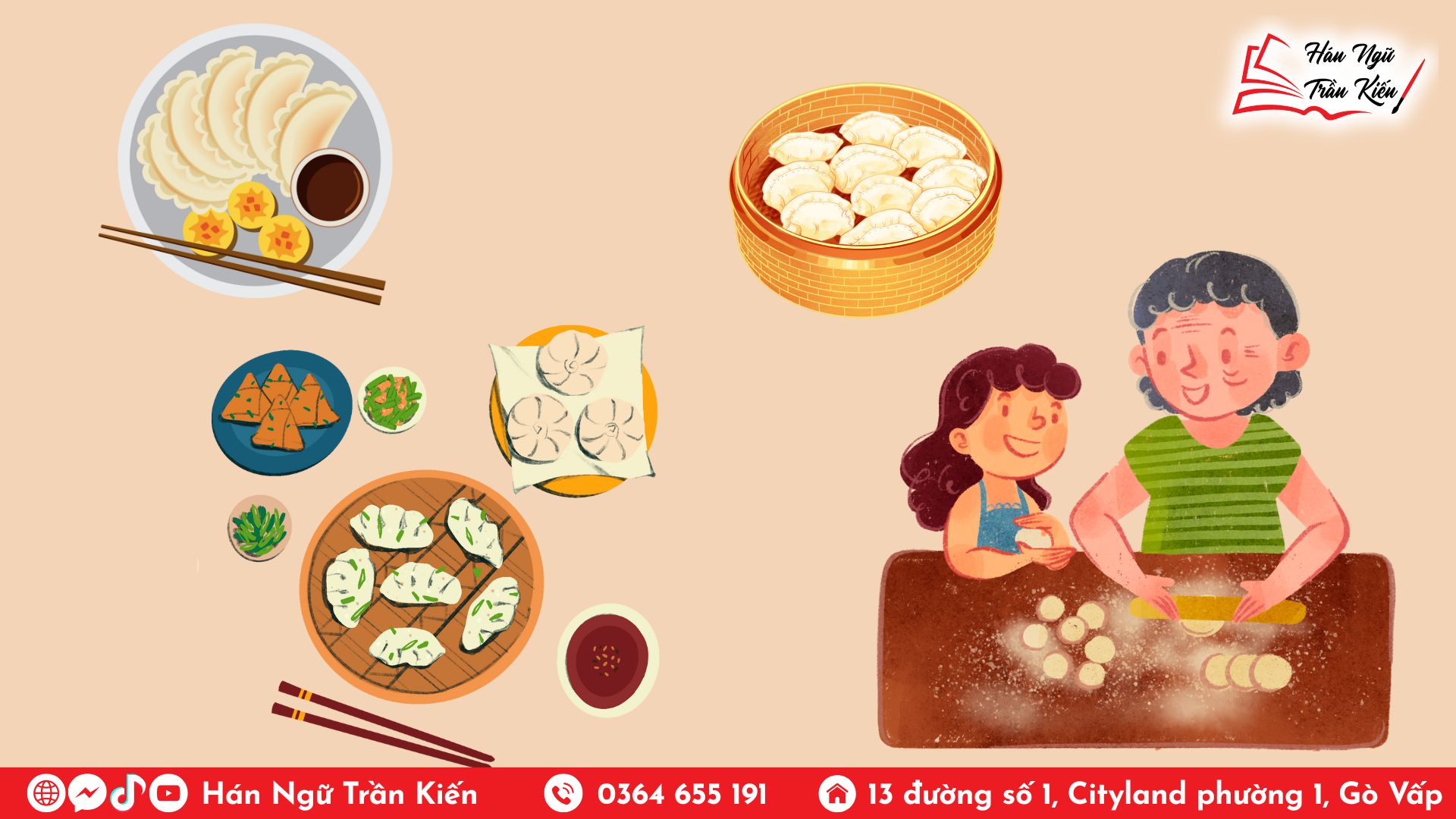 Cách làm món jiaozi 饺子tại nhà