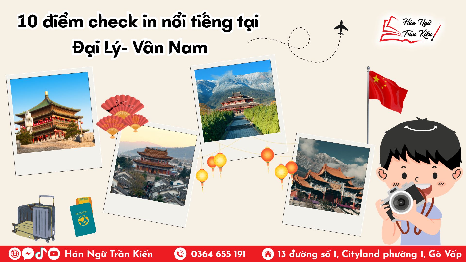 10 điểm check in nổi tiếng tại Đại Lý- Vân Nam