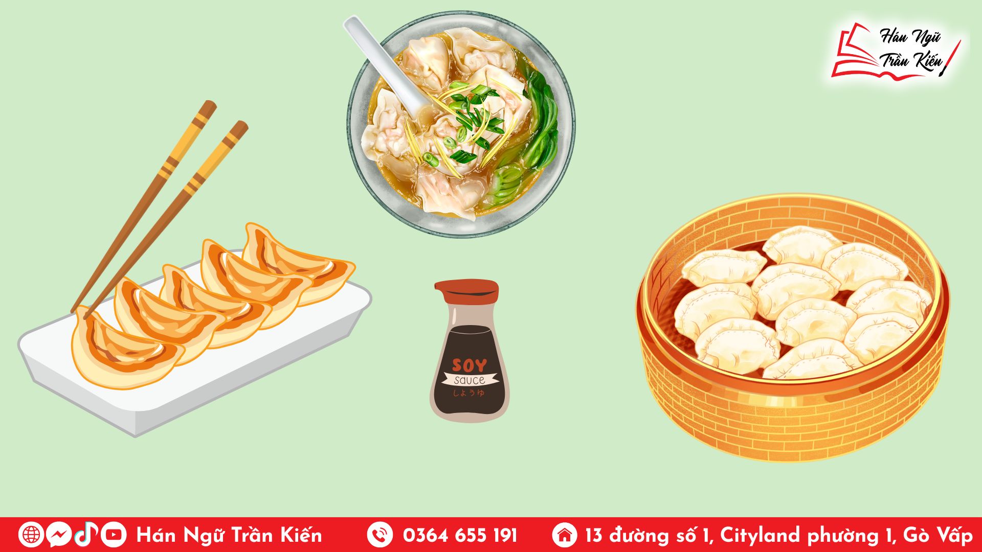 Cách làm món jiaozi 饺子tại nhà
