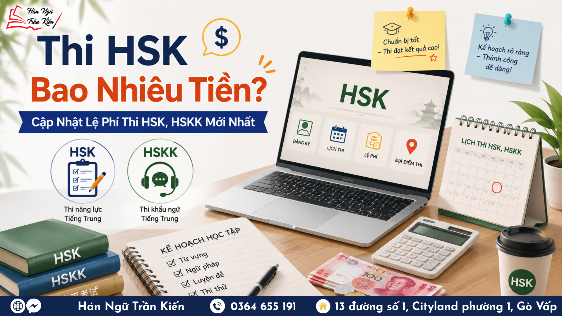 Thi HSK Bao Nhiêu Tiền? Cập Nhật Lệ Phí Thi HSK, HSKK Mới Nhất